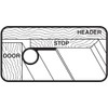 M-D Building Products 78394 17 ft. White Vinyl Gasket Weatherseal
