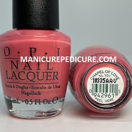 OPI Nail Lacquer NL V01 CHAPEL OF LOVE  0.5floz *MANICUREPEDIC