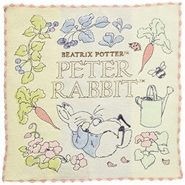 Marushin 5605004800 Hand Towel, Peter Rabbit 9.8 x 9.8 inches (25 x 25 cm), Crop, 100% Cotton, Mother's Day, Birthday, Present, Gift