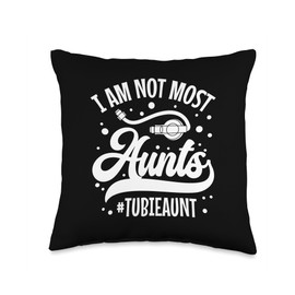 Gtube Accessories for Babies Tubie Aunt Feeding Tube Throw Pillow