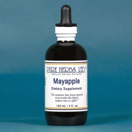 Pure Herbs, Ltd. Mayapple (Mandrake) Herbal Extract by Pure Herbs - 4 fl. oz. Liquid