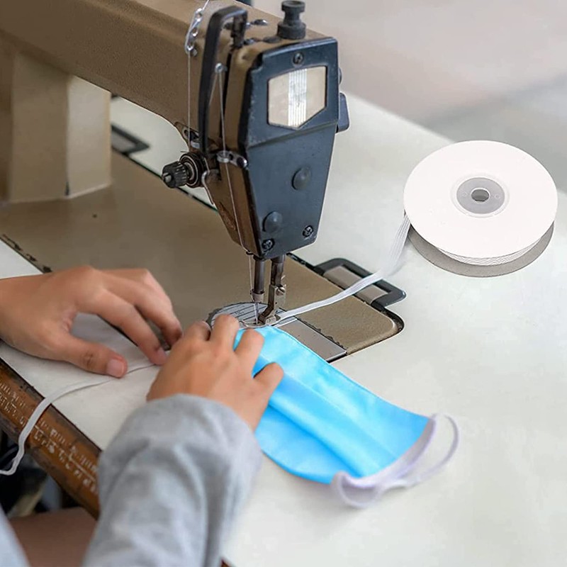 Elastic Band 1/4 inch Wide 10 yd, Stretch Strap,High Elastic