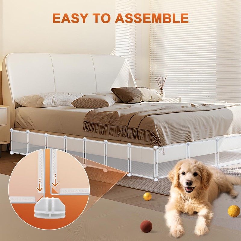 Under Bed Blocker for Pets 11.8" Height 330.7" Length in