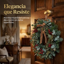 SYOWADA 2 Piezas Ganchos de Succión Dorados para Coronas, Ganchos de Ducha Impermeables de Acero Inoxidable, Soportes sin Taladro para Toallas y Decoraciones para Baño y Cocina