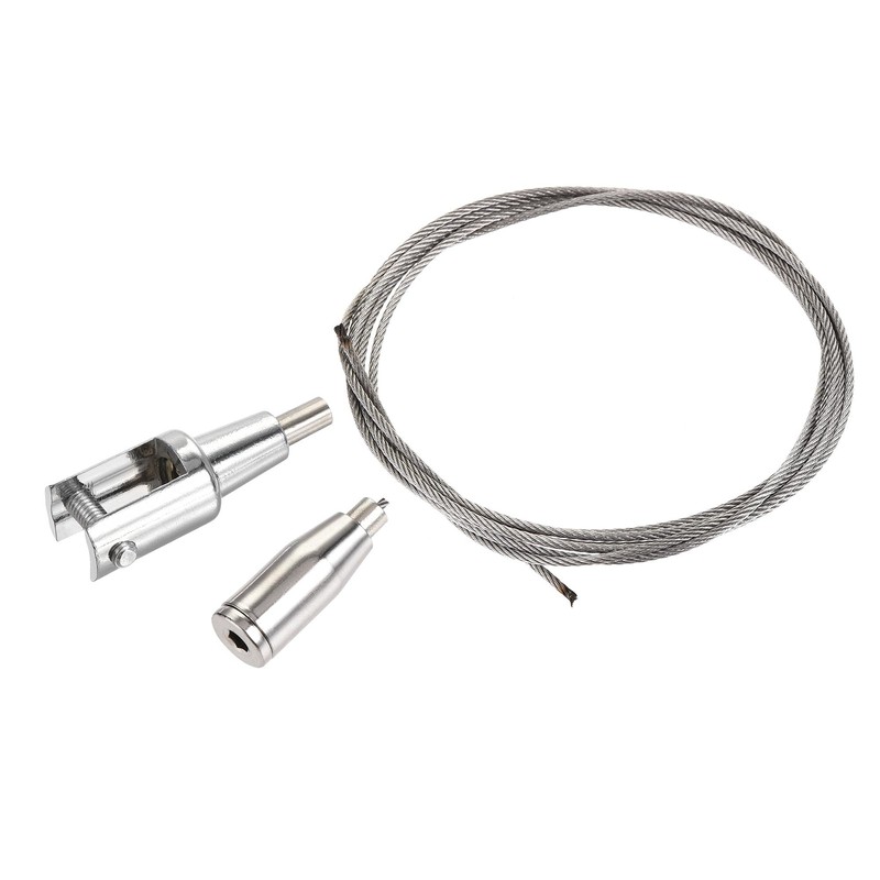 sourcing map Picture Hanging Wire Kit, 2Set 1.5M Adjustable Hanger