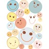 Boho Smiley Happy Faces Polka Dot Wall Decals Baby Nursery
