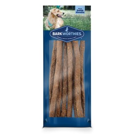 Barkworthies 10 Inch Quick and Crunchy Snapsticks | 8 Pack | Light and Crunchy Beef Treat - Perfect for Treating and Rewarding - All-Natural Premium Dog Treats