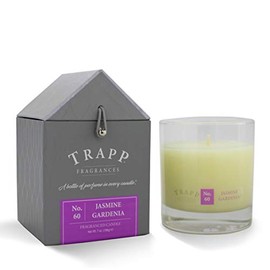 Trapp Signature Home Collection No. 60 Jasmine Gardenia Poured Scented Candle, 7 Ounce