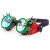 RuiJinGen Kaleidoscope Steampunk Goggles Rave Glasses Rainbow Prism Diffraction EDM