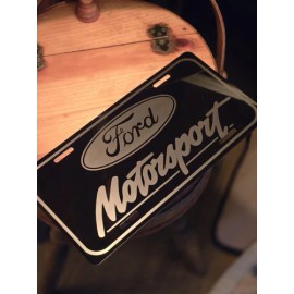 Vintage Lighting Solutions Laser Engraved Ford Motorsport License Plate