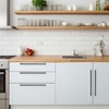 Ravinte 10 Pack Black Cabinet Pulls 18 Inch Square Kitchen
