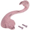 Abbott 27-Iron AGE/365 Collection Flamingo Wall Hook, Antique Pink