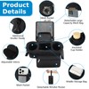 Accmor Universal Stroller Organizer with Insulated Cup Holder Detachable Phone