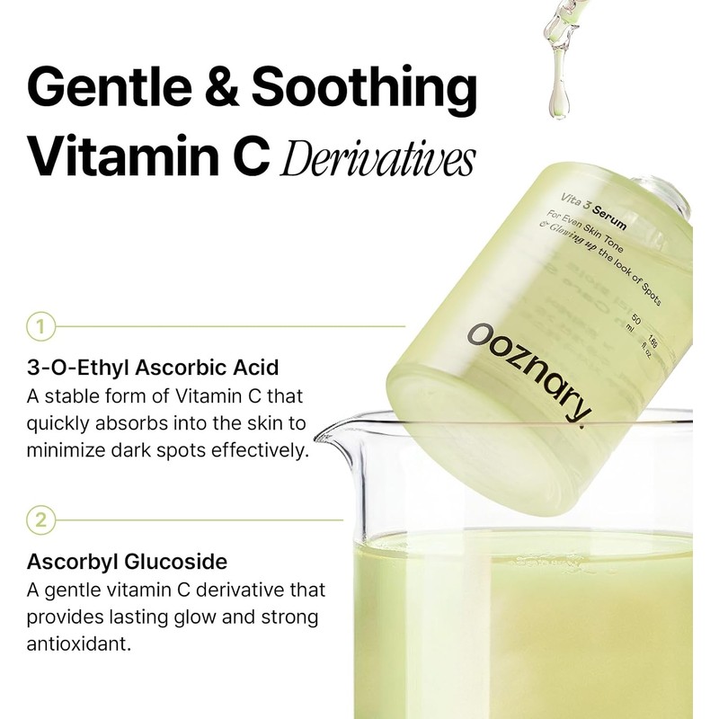 Triple poder vitamínico: combina niacinamida (vitamina B3), vitamina C y