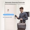 WiFi Keyless Entry Door Lock with Handle : Hornbill Silver