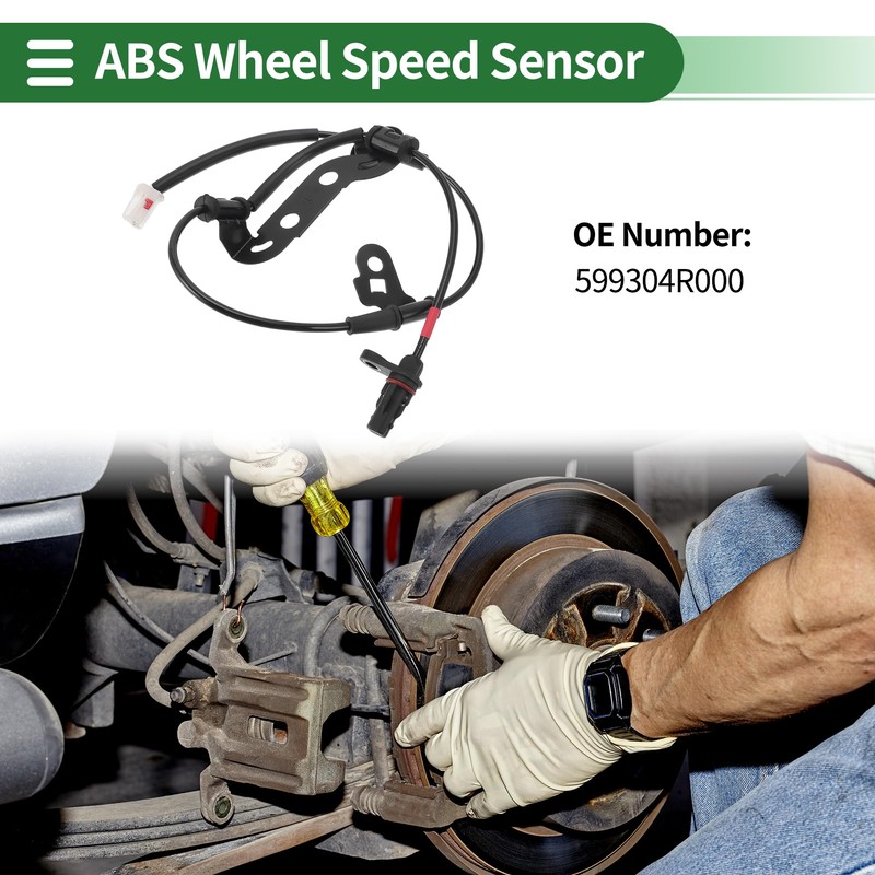 VekAuto ABS Wheel Speed Sensor ABS Sensor Set No.599304R000 for