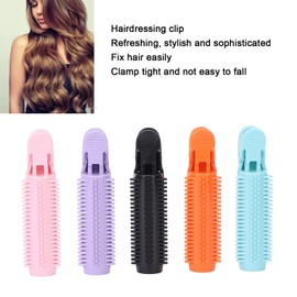 Volumizing Hair Root Clip, 10pcs Natural Fluffy Hair Curlers Rollers Clips,self Grip Root Volume Hair Curler Clip Hair Styling Tool, Vibrant Color for Everyday Hair Care