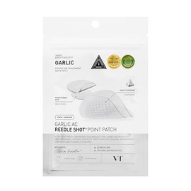 VT COSMETICS Garlic AC Reedle Shot Point Patch, Spot Patch for Early-Stage Blemishes (9 Patches)