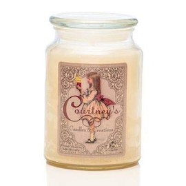 Courtney's Candles Prima Donna Maximum Scented 26oz Large Jar Candle - Burns 200 Hours