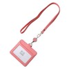 ID Card Holder, Pass Case, Includes Reel, Women's, ID Case,