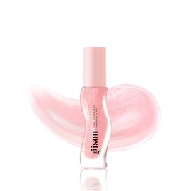 Gisou Aceite labial con infusión de miel, aceite labial hidratante y brillante con miel Mirsalehi y aceite de semilla de jojoba, brillo antiadherente,