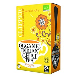 CLIPPER Organic Indian Chai Fairtrade 20bags (PACK OF 1)