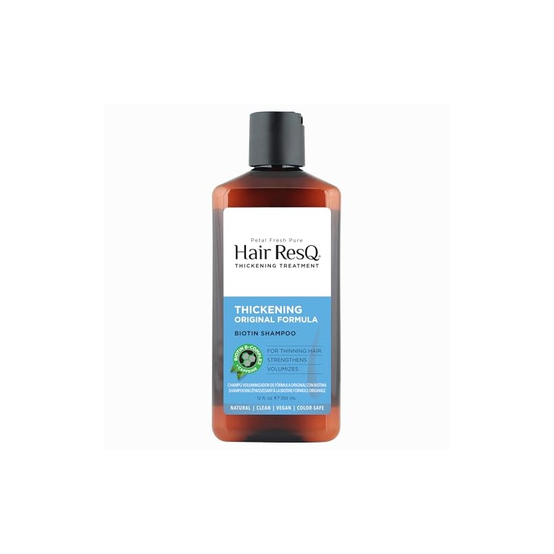 Petal Fresh Organic Eco-Elements Hair Thickening Shampoo, 12 Fluid Ounce