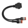 2 in 1 OBD Adapter Diagnostic Scanner 4Pin 6pin to