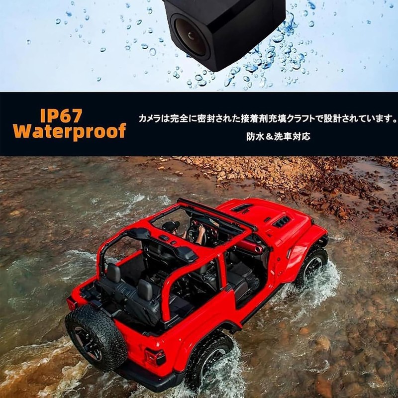 Rear Camera 2 Megapixel 1080P Ultra Compact IP67 Waterproof/Night Vision/AHD