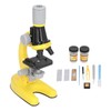 Kids Microscope Kit LED 1200X Microscope with Specimen Slides Science