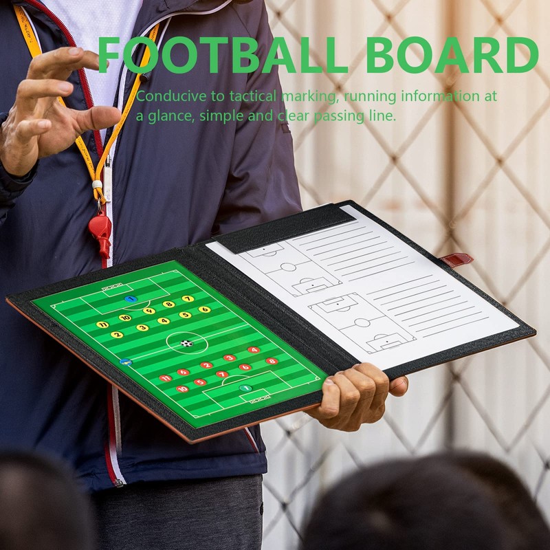 LaceDaisy Professional Foldable Football Tactics Board Football Magnetic Coach Board