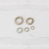 EMSea 50pcs Spring Lock Washers Metric Flat Spring Washers M5