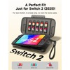 JSAUX Funda Protectora Compatible con Switch 2 (2025), Estuche Rígido