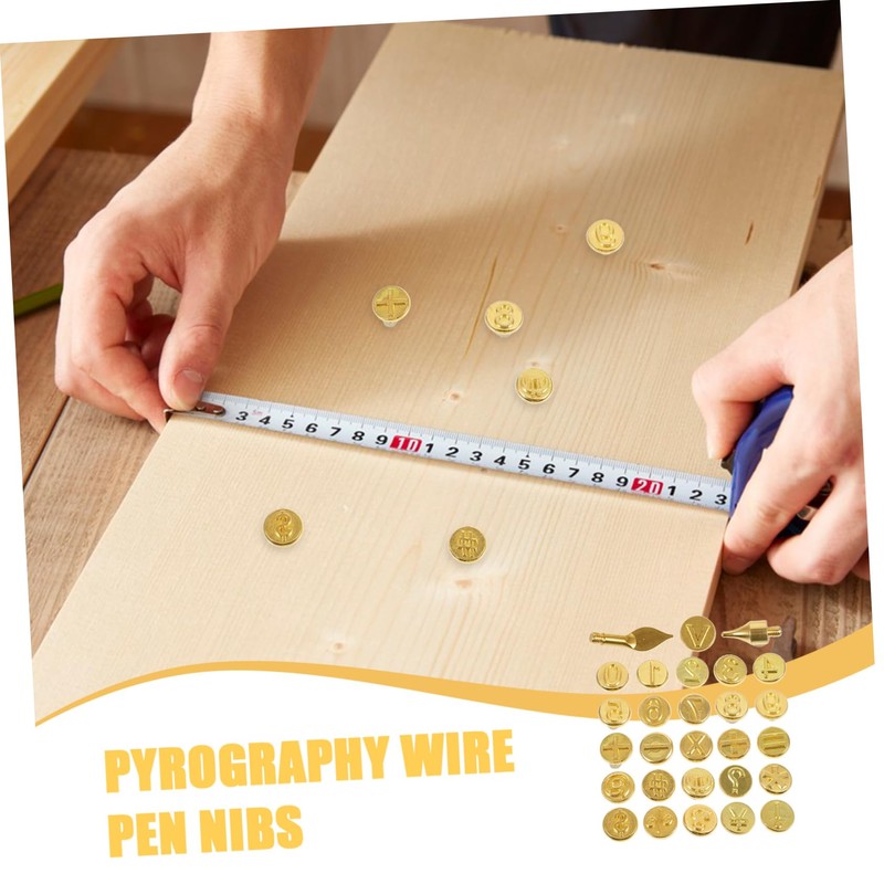 jojofuny 1 Set Number Burning Tips for DIY Pyrography Crafts