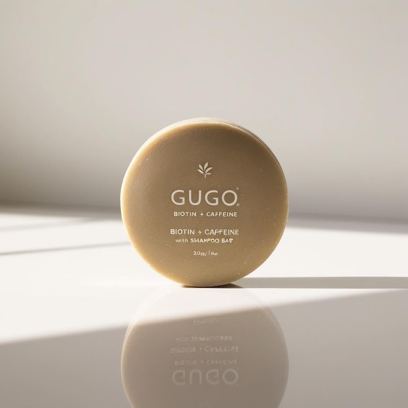 Nature Skin Shop Gugo with Biotin + Caffeine Shampoo Bar