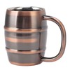 Stainless Steel Beer Mug Double Layer Insulation Multipurpose Safe Ergonomic