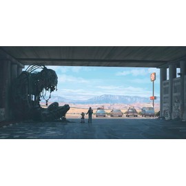 Free League Publishing The Electric State Roleplaying Game Gamemaster Screen, Tabletop Roleplaying Accessory