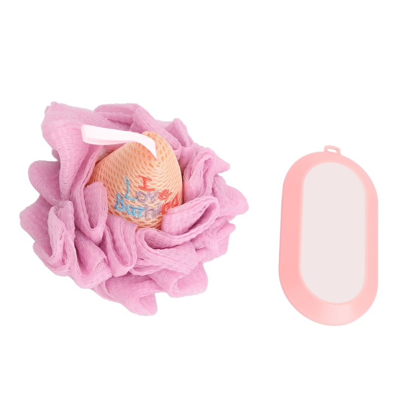 Bath Shower Scrubber Hair Eraser Sponge Deep Cleansing Fine Mesh