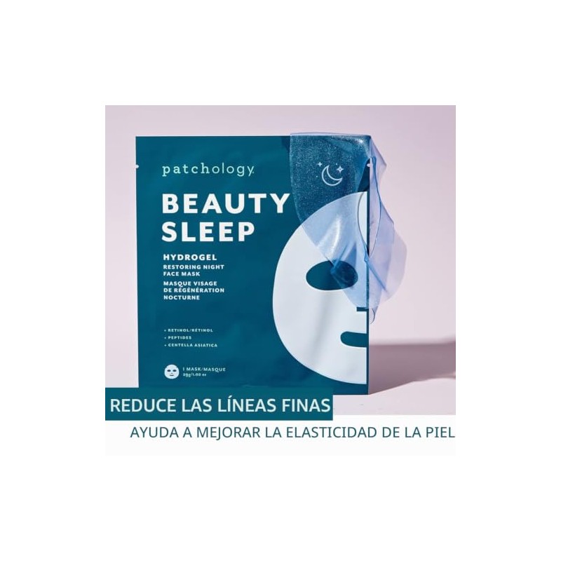 Patchology Mascarilla Facial De Hidrogel Con Retinol Y Péptidos Beauty