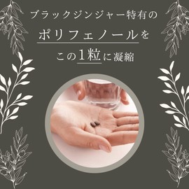 Ruam Ruam(ルアンルアン) ロイヤルブラックジンジャー EX150 60粒 (1カ月分) 貴重な黒しょうがで運動をサポート ポリメトキシフラボン配合 クラチャイダムサプリ
