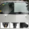 MUQIDA 2 PCS Front Windshield Washer Nozzles, Double-Hole Windscreen Washer