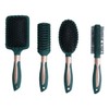 Oval and Square Styling Hair Massage Brush Roller Brush Square (Small) 2ea