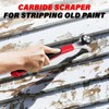 DIYSELF Carbide Scraper, 2-3/8 Inch Heavy Duty Paint Scraper for