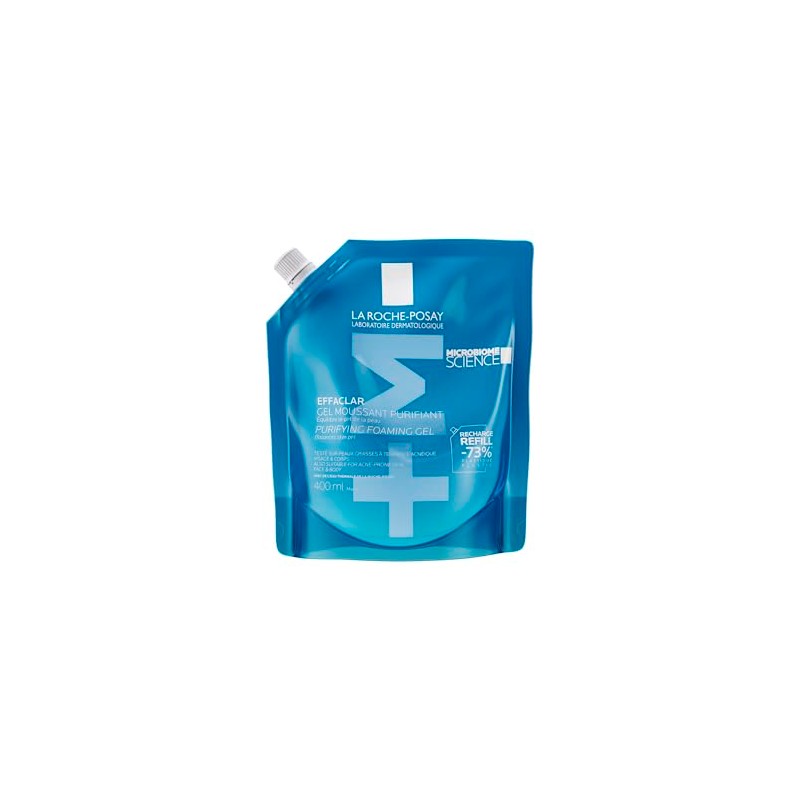 La Roche-Posay Effaclar Gel Purificante +M Refill 400ml