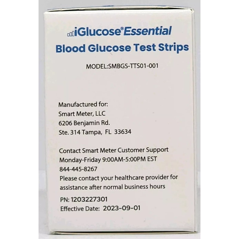 iGlucose Essential Test Strips 50 Count New in Box Expires
