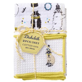REP Magic Cat Kitchen Cloth YELLOW 566503 Size: Approx. 11.8 x 11.8 inches (30 x 30 cm)