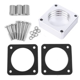 Throttle Body Spacer Kit CNC Aluminum Alloy Fit for Wrangler/Cherokee/Grand Cherokee