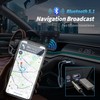 ZHITING Bluetooth Adapter Car Aux, Aux Bluetooth 5.1 Receiver with
