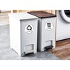 Elegant Recycling Stickers for Trash Can, 3.5" Recycle Stickers for