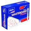 Helix Whiteboard Dry Wipe Marker Pens Bullet Tip x12 (Blue)